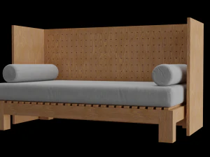 Sofa for interior 007 3D Model
