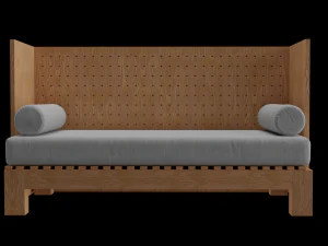 Sofa for interior 007 3D Model