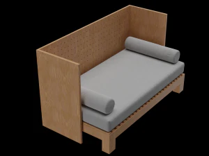 Sofa for interior 007 3D Model