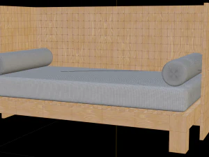 Sofa for interior 007 3D Model