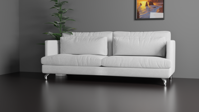 Sofa for interior 009 Modelo 3D .c4d .max .obj .3ds .fbx .stl .blend 