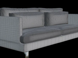 Sofa for interior 009 3D Model
