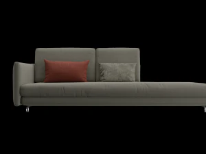 Sofa for interior 010 3D Model
