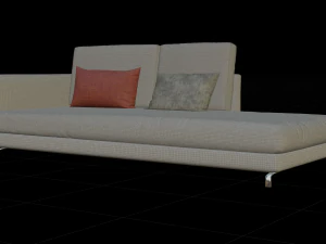 Sofa for interior 010 3D Model
