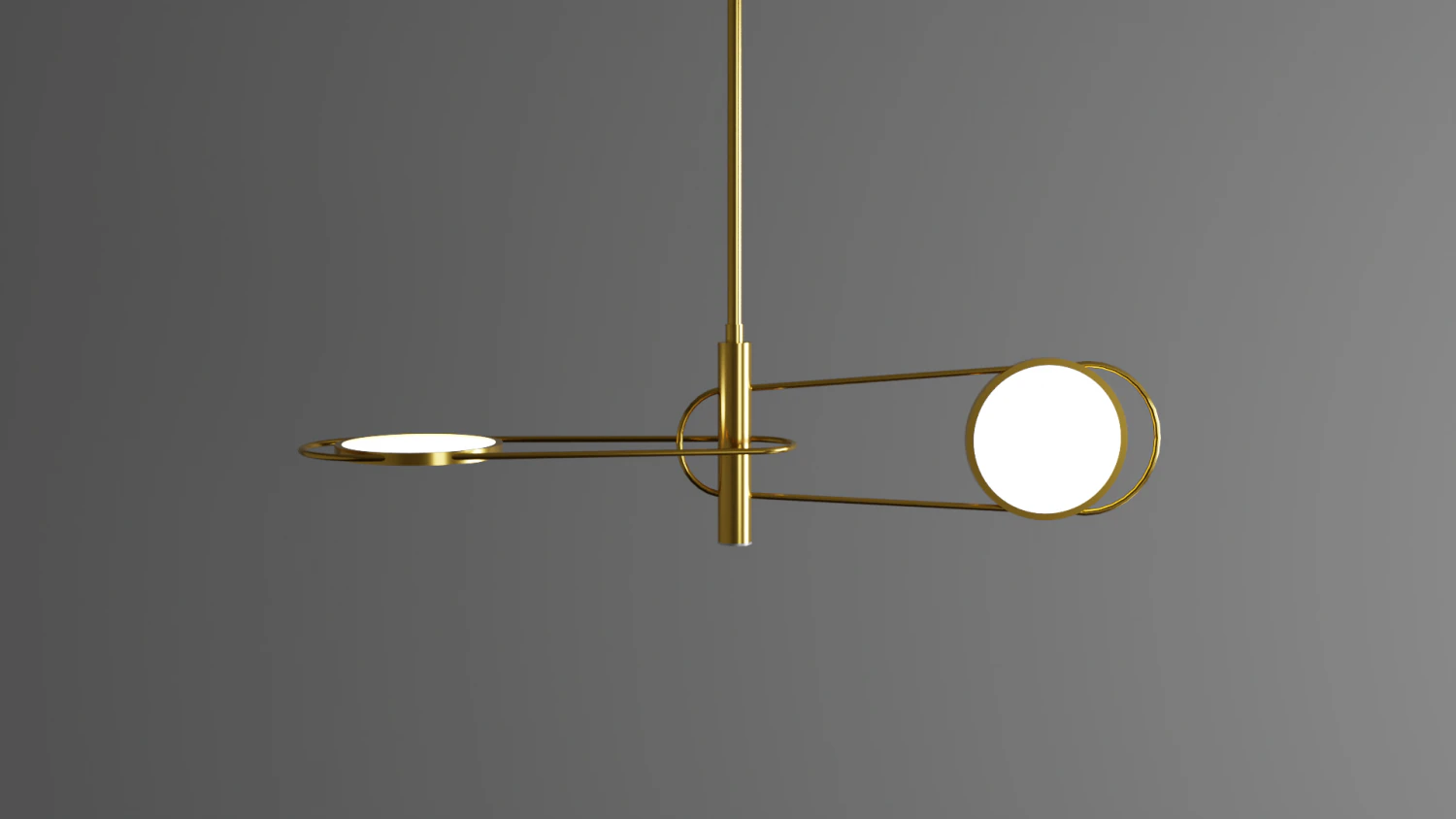 Lamp for interior 001 3D Model .c4d .max .obj .3ds .fbx .stl .blend 