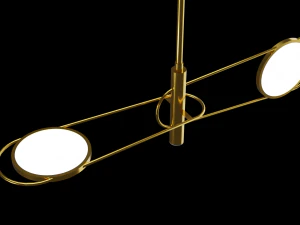 Lamp for interior 001 3D Model