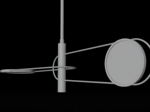 Lamp for interior 001 3D Model