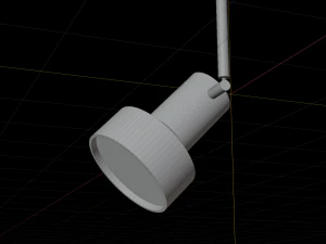 Lamp for interior 002 3D Model