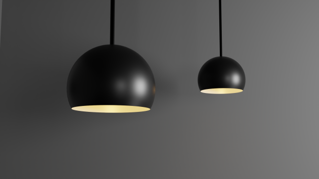 Lamp for interior 003 3D Модель .c4d .max .obj .3ds .fbx .stl .blend 