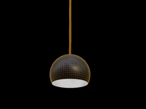Lamp for interior 003 3D Model