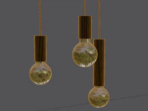 Lamp for interior 004 3D Model