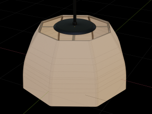 Lamp for interior 005 3D Модель