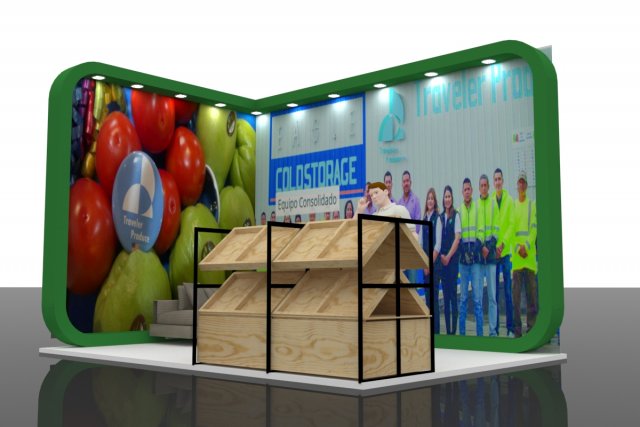 Display en esquina 3D Model .c4d .max .obj .3ds .fbx .stl .blend 