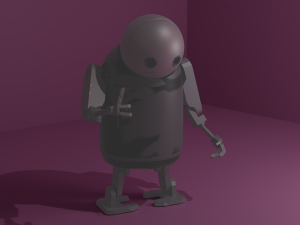 Robot from Nier Automata 3D Model