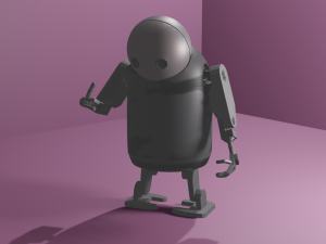 Robot from Nier Automata 3D Modell