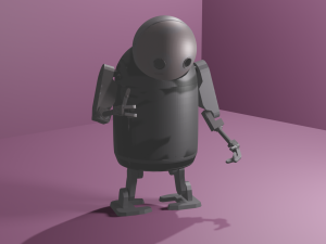 Robot from Nier Automata 3D Modell