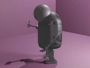 Robot from Nier Automata 3D Modell