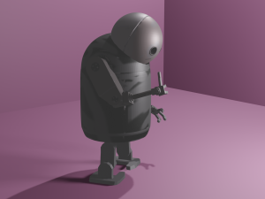 Robot from Nier Automata 3D Modell