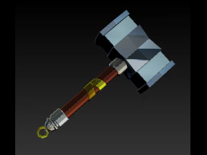 War hammer 3D Model