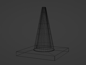 Traffic cone 3D 모델