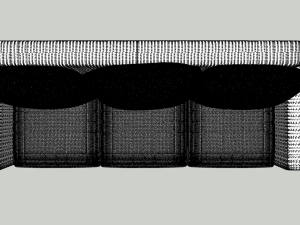 SOFA3 AND PILLOWS 3D Модель