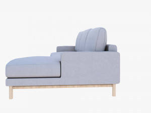 SOFA CHAISE LOUNGE MK 3D-Modell