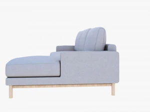 SOFA CHAISE LOUNGE MK 3D Model