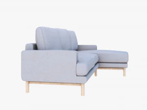 SOFA CHAISE LOUNGE MK 3D Model