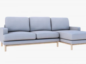 SOFA CHAISE LOUNGE MK 3D Model