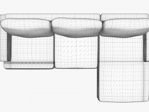 SOFA CHAISE LOUNGE MK 3D-Modell