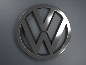 Логотип Volkswagen Эмблема 3D Модель