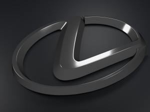 Lexus Logo Emblem 3D Модель