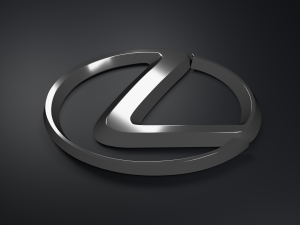 Lexus Logo Emblem 3D Модель