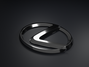 Lexus Logo Emblem 3D Модель