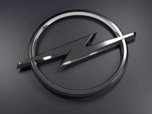 Opel Logo Emblem 3D Model