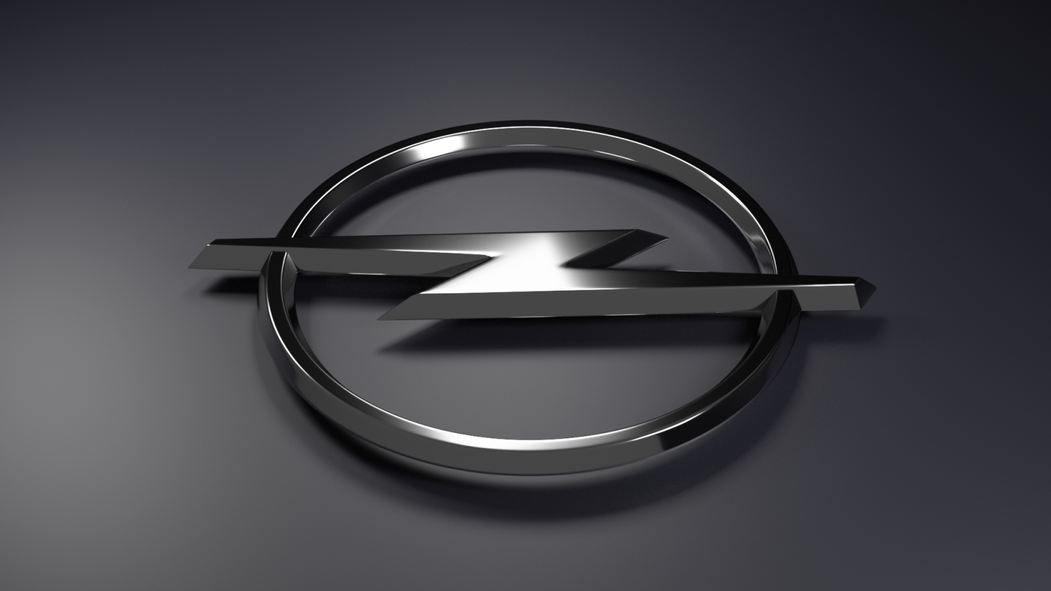 Opel Logo Emblem 3D-Modell in Autoteile 3DExport
