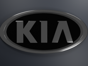 Kia Logo Emblem 3D 模型