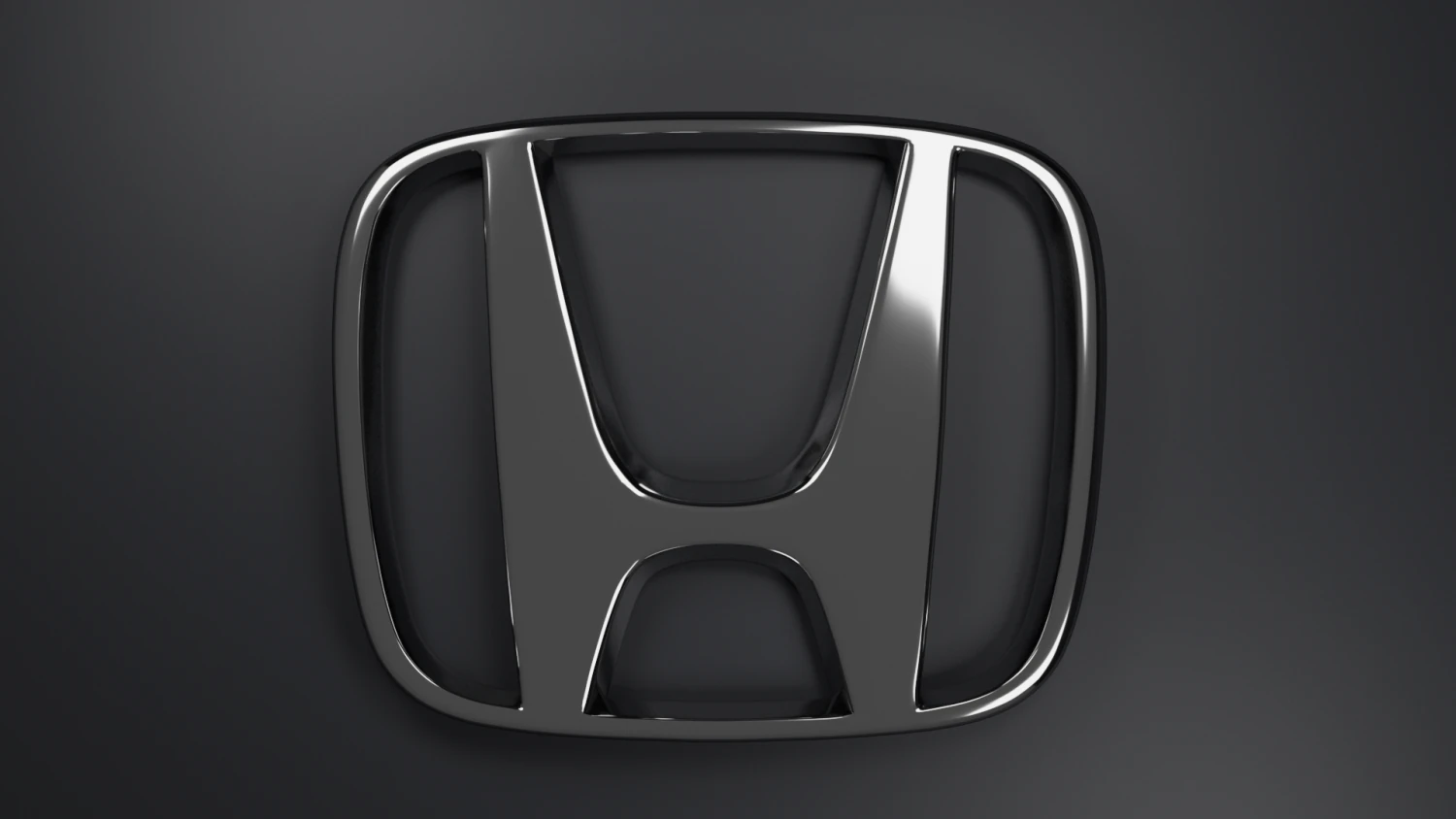 Honda Logo Emblem 3D Model .c4d .max .obj .3ds .fbx .stl .blend 