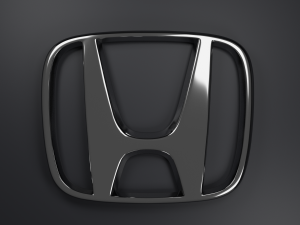 Honda Logo Emblem 3D Model