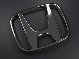 Honda Logo Emblem 3D Model