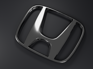 Honda Logo Emblem 3D Model