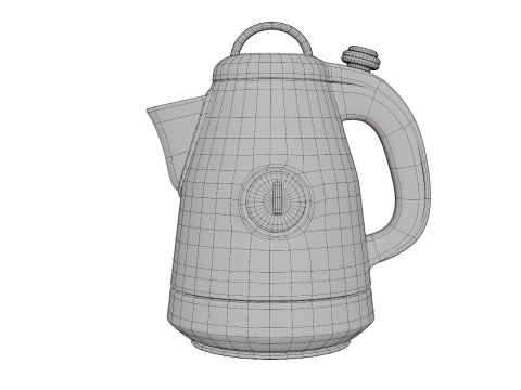 Futuristic Teapot 1 3Dモデル