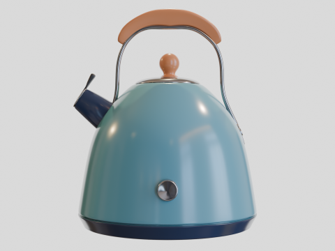 Futuristic Teapot 2 3D 模型
