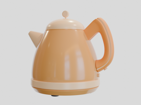 Futuristic Teapot 3 3Dモデル