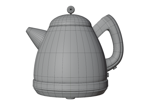 Futuristic Teapot 3 3Dモデル