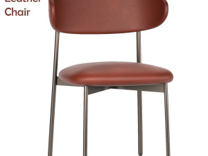 Oleandro Leather Chair 3D 模型
