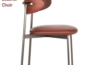 Oleandro Leather Chair 3Dモデル