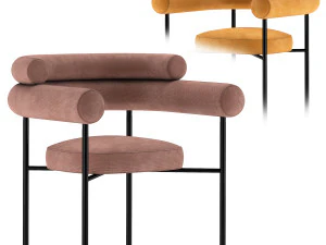 Обеденный стул Порция 3D Модель