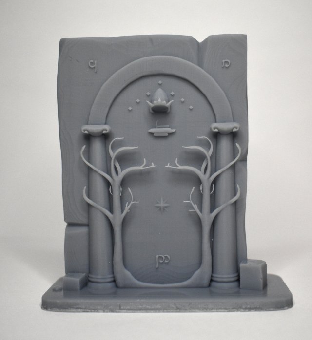 Door of Moria 3D 打印模型 .c4d .max .obj .3ds .fbx .stl .blend 