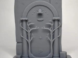 Дверь Мории 3D Принт Модель